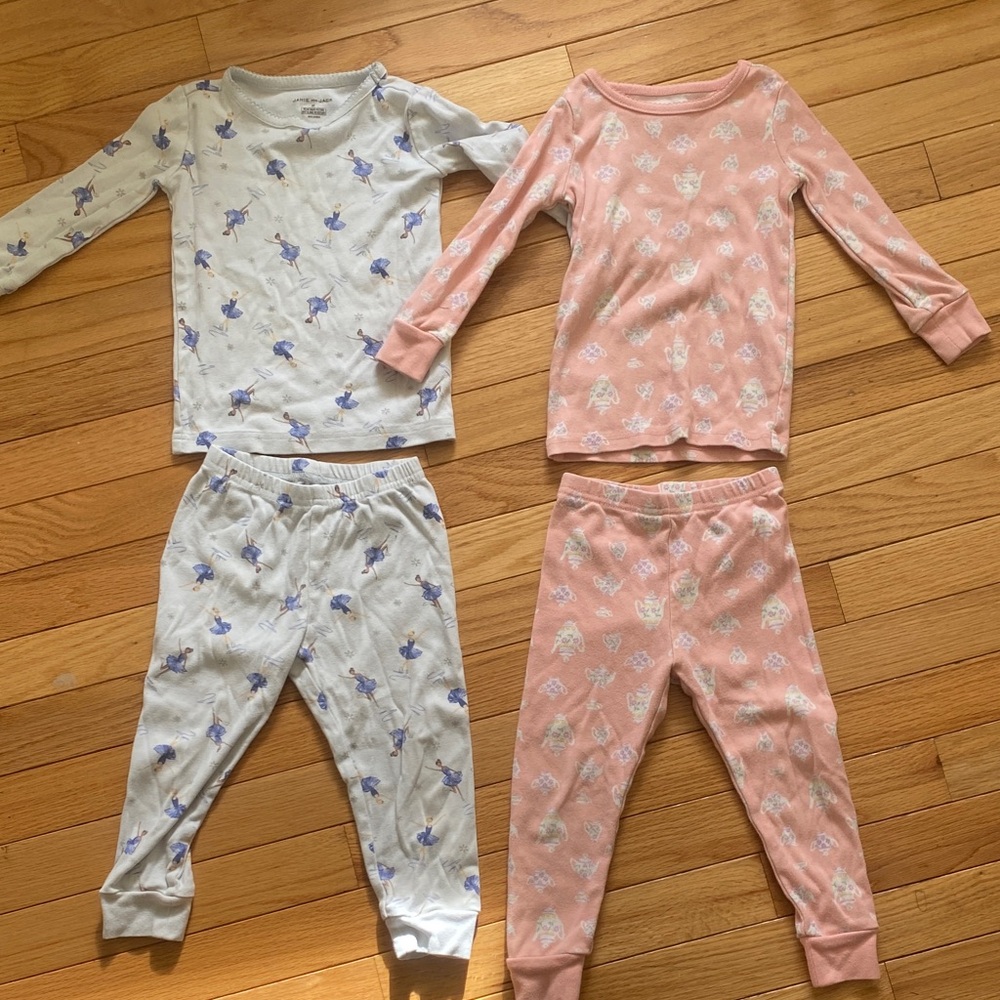 Janie and Jack Kids Pajama Set Bundle